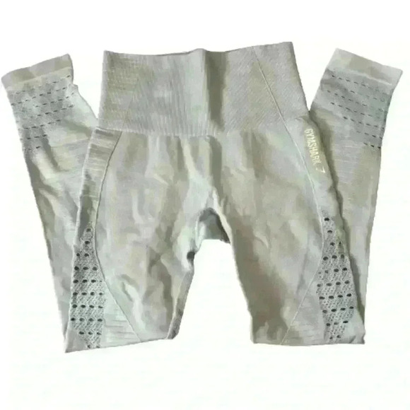 Gymshark baby blue workout leggings - Picture 1 of 3